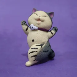 فیگور مدل گربه طرح Happy Cats مجموعه 9 عددی