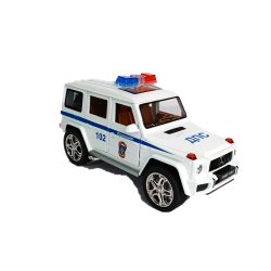 ماشین بازی مدل Benz G Class AMG G63 طرح پلیسی کد SR-2401