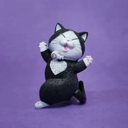 فیگور مدل گربه طرح Happy Cats مجموعه 9 عددی