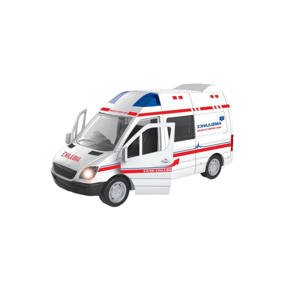 ماشین بازی مدل آمبولانس کد 61