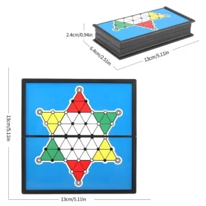 بازی فکری مدل چکرز چینی طرح Mini کد 1736