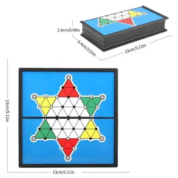 بازی فکری مدل چکرز چینی طرح Mini کد 1736