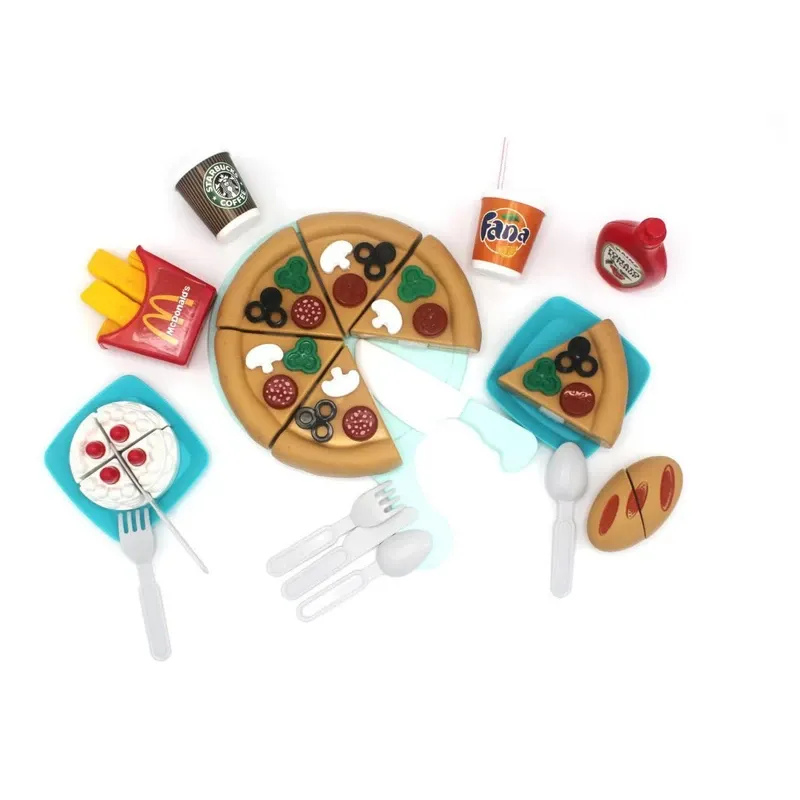 ست اسباب بازی فست فود برشی کد 1113