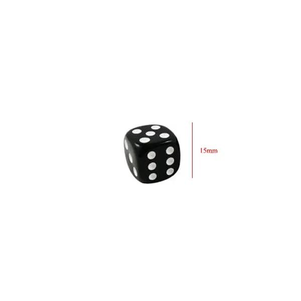 تاس بازی مدل دیجیاهی مدل Dice15 سایز 15mm مجموعه 9 عددی