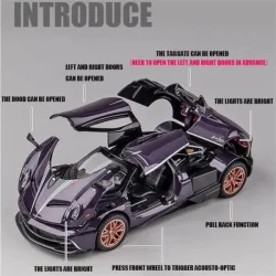 ماشین بازی چه ژی مدل Pagani Huayra کد CZ145AD