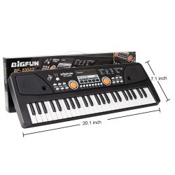 بازی آموزشی ارگ بیگفان مدل الکترونیک کیبورد 49 کلید کد BF-530A2