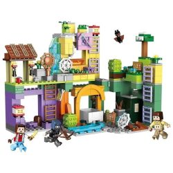 ساختنی ژگائو مدل معدن ماینکرفتی طرح Cube World Mine کد 981009