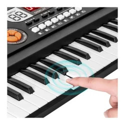 بازی آموزشی ارگ بیگفان مدل الکترونیک کیبورد 61 کلید کد BF-730A2