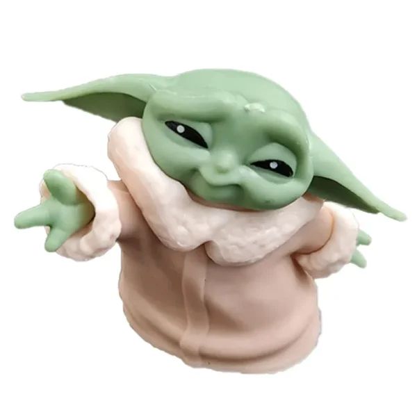 فیگور مدل بیبی یودا بسته 6 عددی