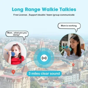 بیسیم اسباب بازی مدل Walkie Talkies کد R-88 مجموعه 2 عددی