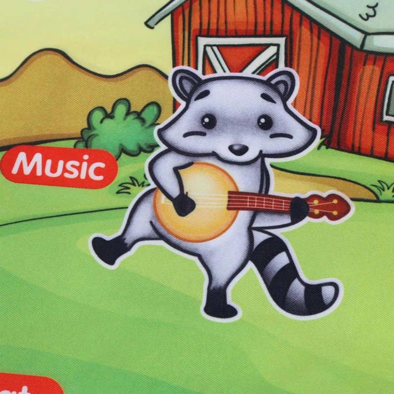 بازی آموزشی مدل سفره موزیکال طرح حیوانات کد LT3902