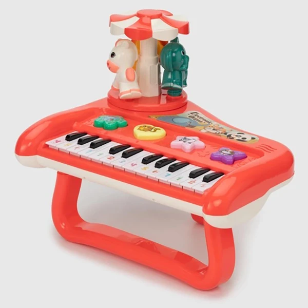 اسباب بازی مدل پیانو با چرخ و فلک موزیکال و رقص نور کد 8852B