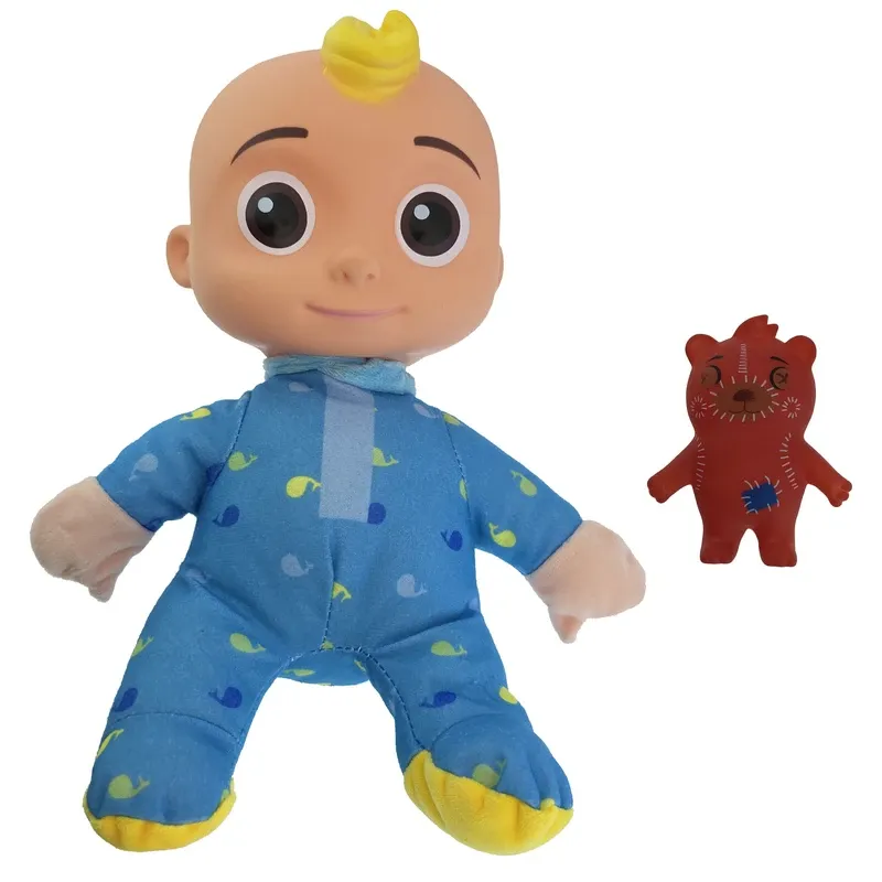 عروسک مدل کوکوملون موزیکال ارتفاع 26 سانتی متر مجموعه 2 عددی