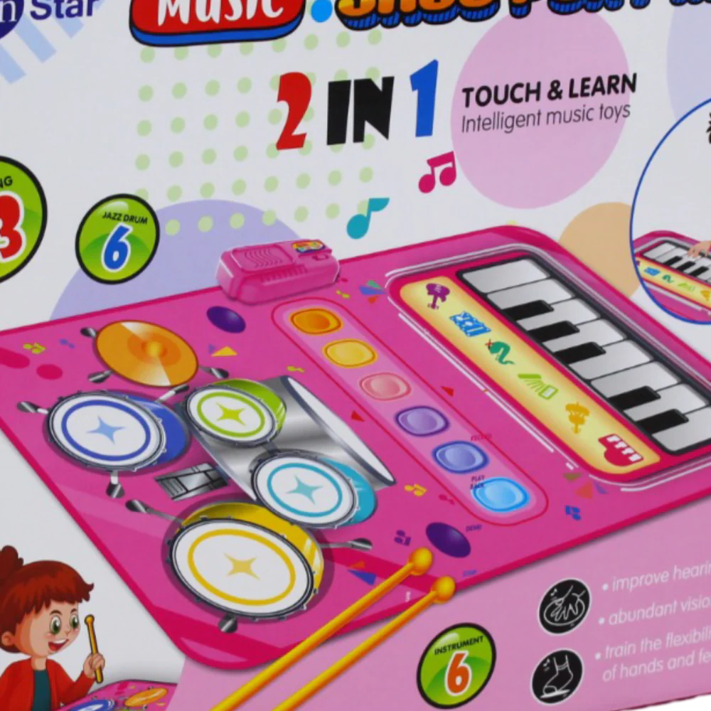 بازی آموزشی مدل سفره پیانو لمسی موزیکال کد 75757