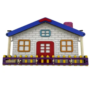 جا کلیدی پتیکو مدل کلبه بزرگ رنگی