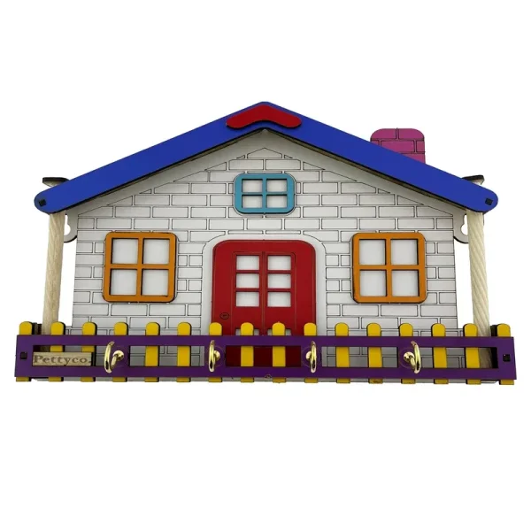 جا کلیدی پتیکو مدل کلبه بزرگ رنگی