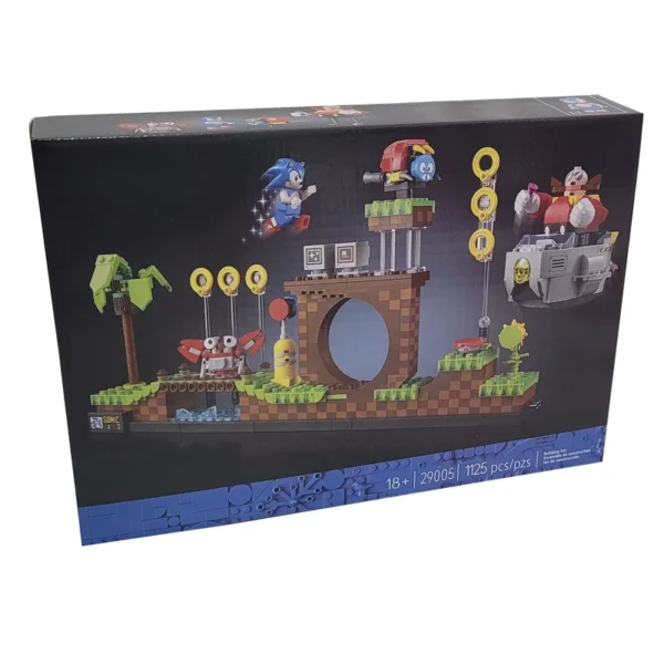 ساختنی مدل سونیک طرح Green Hill Zone کد 29005