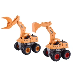 ماشین بازی پاورتراک مدل ساخت و ساز مجموعه دو عددی کد 39-2018