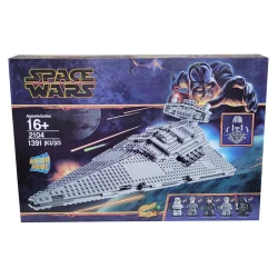 ساختنی مدل جنگ ستارگان طرح کشتی فضایی Star Destroyer کد 2104
