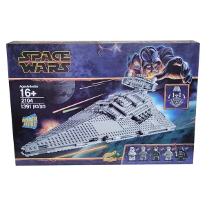 ساختنی مدل جنگ ستارگان طرح کشتی فضایی Star Destroyer کد 2104