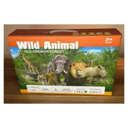 فیگور طرح حیوانات وحشی مدل Predator Virgin Forest مجموعه 7 عددی