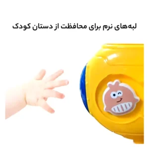 اسباب بازی حمام هانگر مدل آبریزه عروسکی کد HE8070