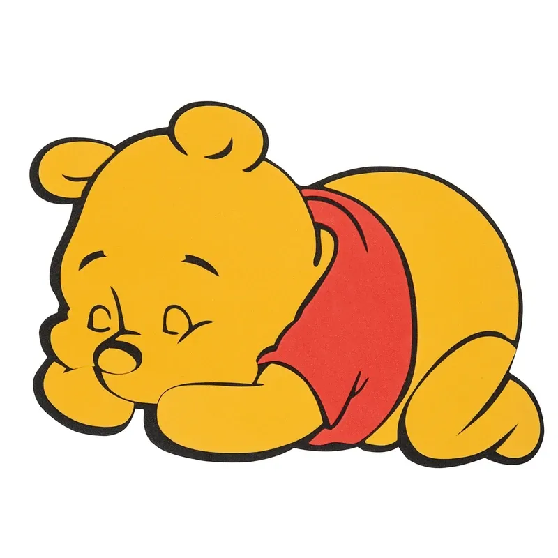 استیکر دیواری کودک مدل برجسته فومی طرح پو