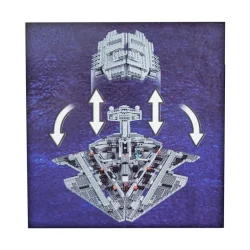 ساختنی مدل جنگ ستارگان طرح کشتی فضایی Star Destroyer کد 2104 - Image 13