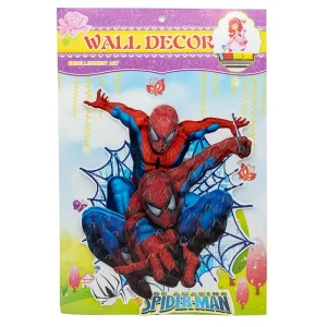 استیکر دیواری کودک مدل برجسته طرح مرد عنکبوتی