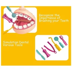 خمیر بازی مدل ست دندان پزشکی طرح Smart Dentist کد EK6024