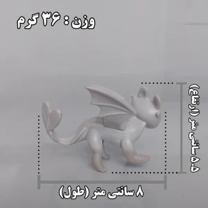 فیگور مدل اژدها سواران مجموعه 2 عددی کد D164