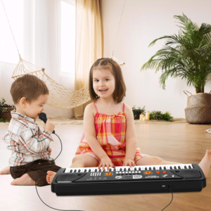 بازی آموزشی ارگ بیگفان مدل الکترونیک کیبورد 61 کلید کد BF-730A2