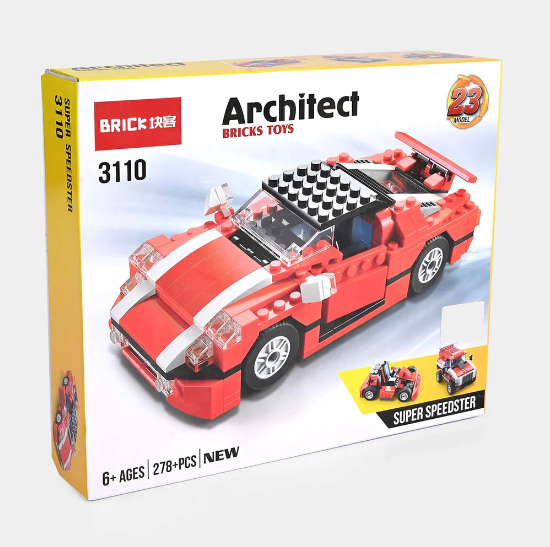 ساختنی ماشین مدل 23 در 1 طرح Architect کد 3110