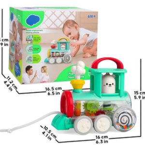 بازی آموزشی هولا تویز مدل قطار نخکش کد A7995A - Image 9