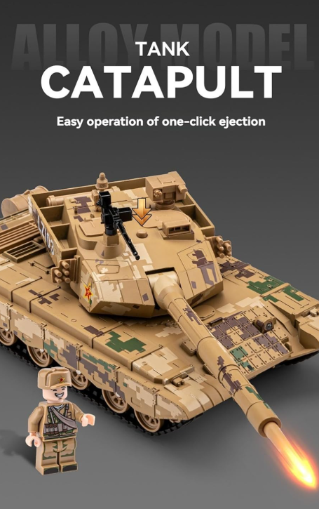 تانک بازی چه ژی مدل T99A دودزا کد CZ64A