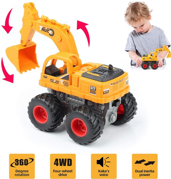 ماشین بازی پاورتراک مدل بیل مکانیکی کد 39-2018