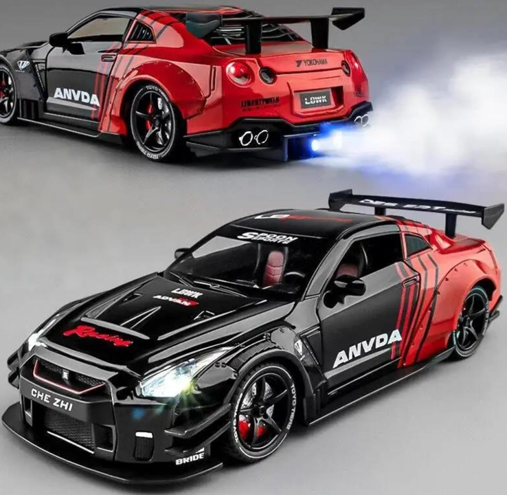 ماشین بازی چه ژی مدل نیسان GTR دودزا کد CZ128ADT