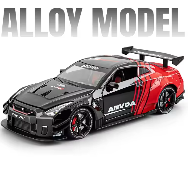 ماشین بازی چه ژی مدل نیسان GTR دودزا کد CZ128ADT