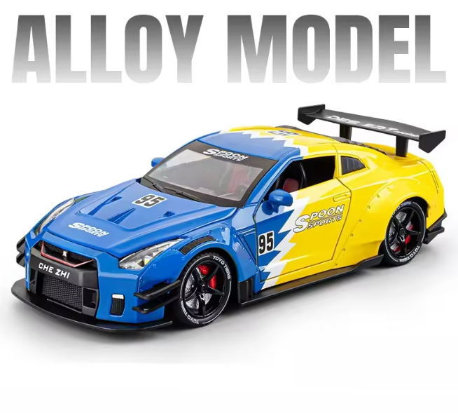 ماشین بازی چه ژی مدل نیسان GTR دودزا کد CZ128ADT