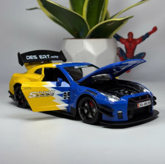 ماشین بازی چه ژی مدل نیسان GTR دودزا کد CZ128ADT