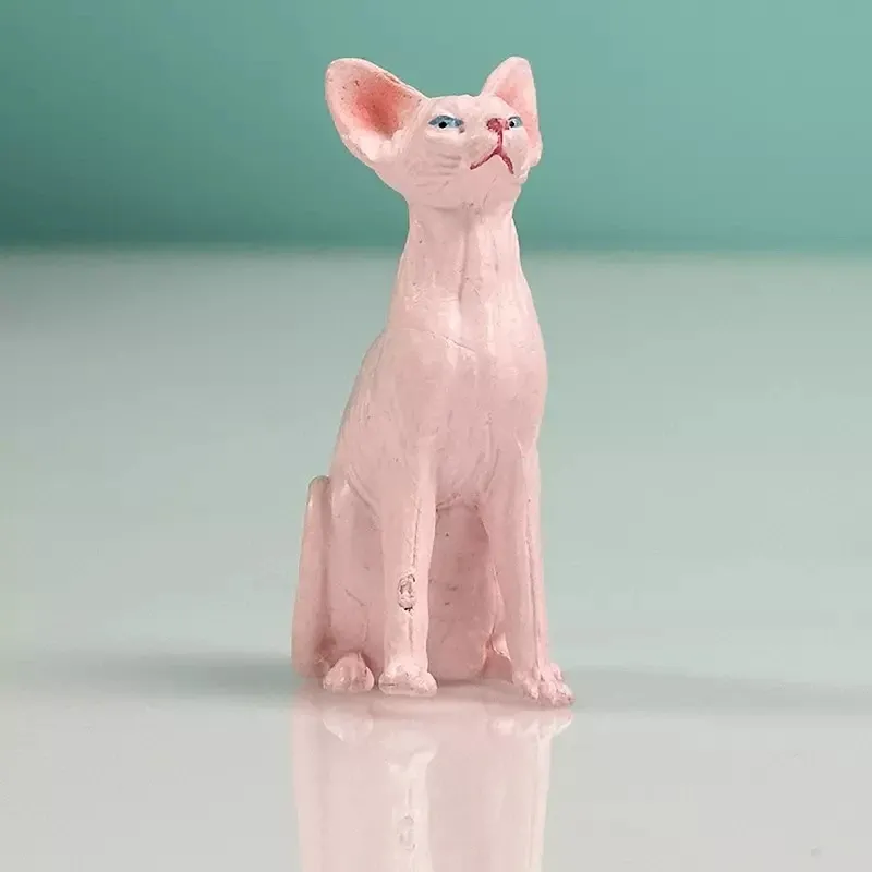 فیگور مدل گربه بدون مو طرح Hairless Cat