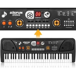 بازی آموزشی ارگ بیگفان مدل الکترونیک کیبورد 61 کلید کد BF-730A2