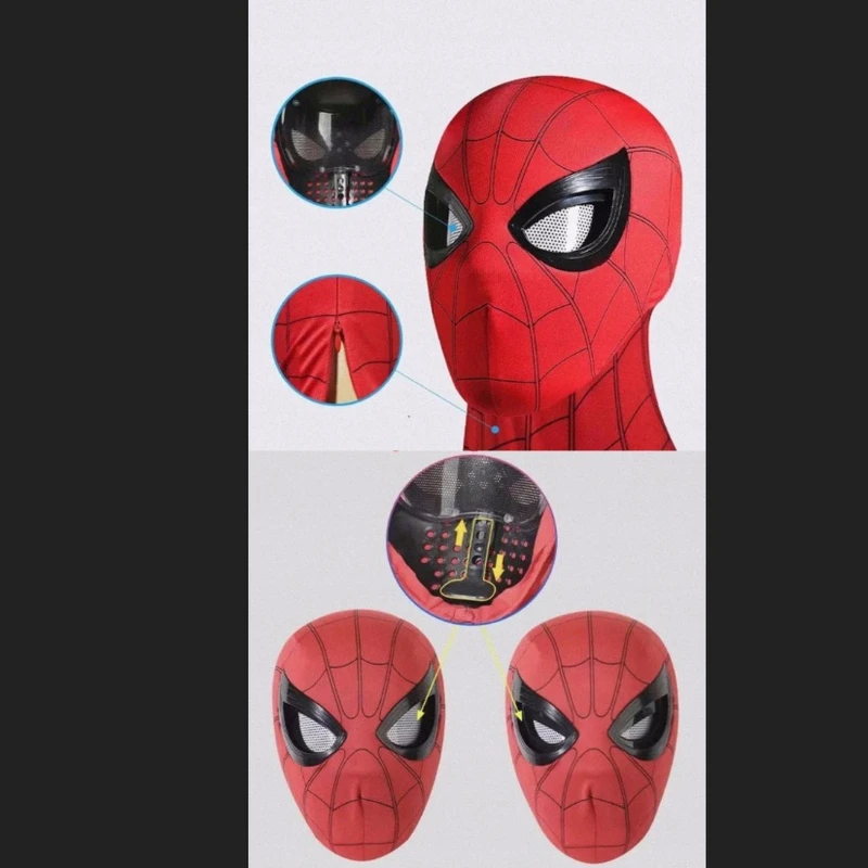 ماسک ایفای نقش مدل مرد عنکبوتی چشم متحرک کد 06-622