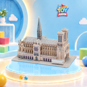 پازل ماکت سه بعدی مدل Notre Dame de Paris کد 2804-E