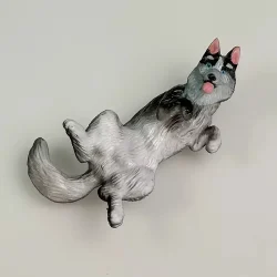 فیگور مدل سگ هاسکی طرح SIBERIAN HUSKY