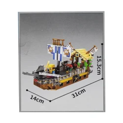 ساختنی مدل کشتی ماینکرفتی کد MG1100 - Image 4