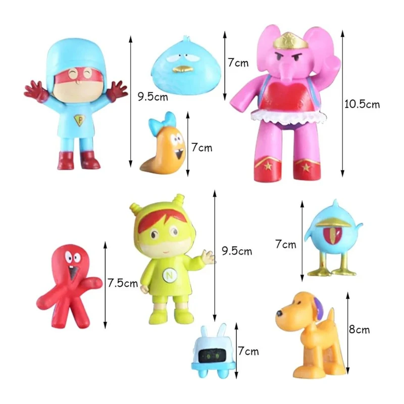 فیگور مدل پوکویو مجموعه 10 عددی کد P718