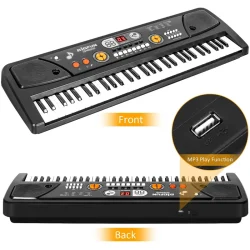 بازی آموزشی ارگ بیگفان مدل الکترونیک کیبورد 61 کلید کد BF-730A2