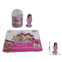 مینی فیگور مدل کپسولی طرح فرندز مجموعه 24 عددی کد SM255