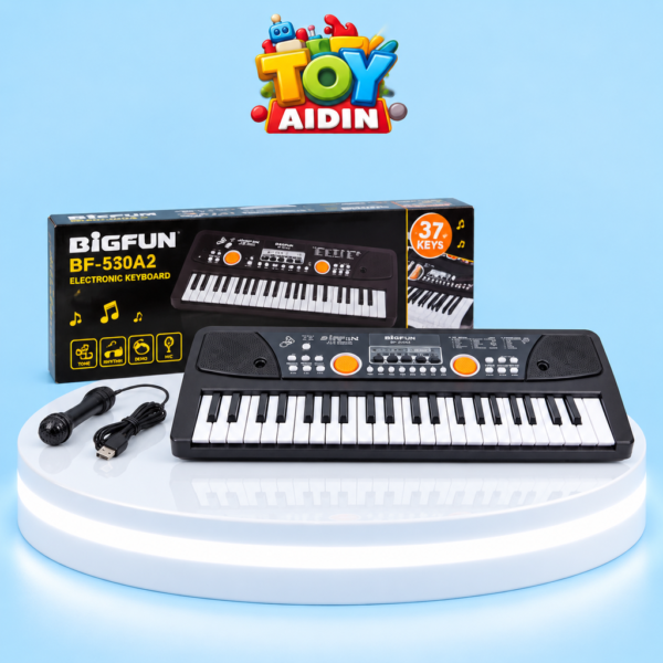 بازی آموزشی ارگ بیگفان مدل الکترونیک کیبورد 49 کلید کد BF-530A2